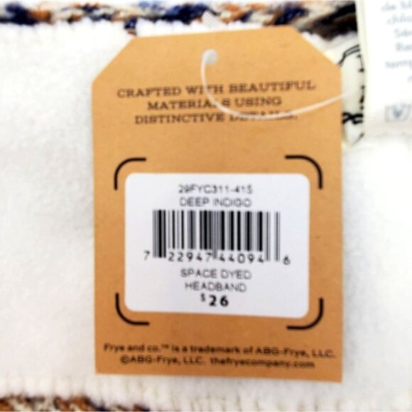 Frye and Co. Space Dyed Headband Color Indigo - Picture 6 of 8